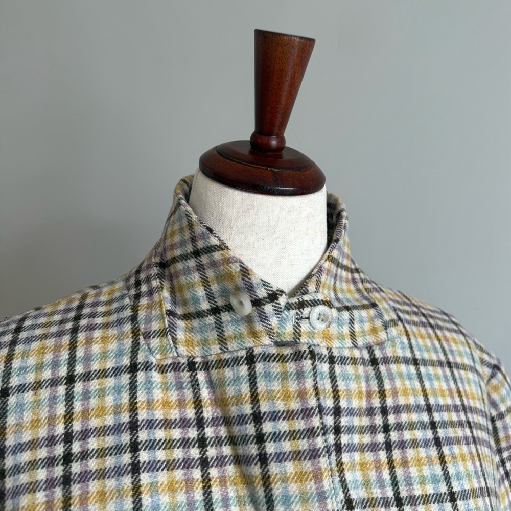 L.L. Bean Women's Multicolor Plaid Blazer - Picture 4 of 9
